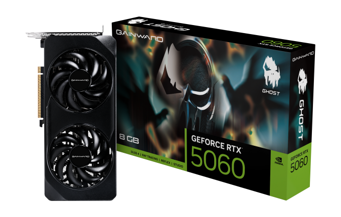 Gainward RTX 5060 Ghost 8GB GDDR7 كرت شاشة 5060