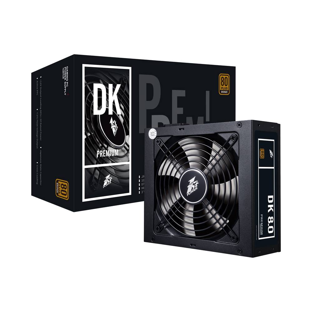 1st player PS-700AX DK PREMIUM 700w Power Supply باور سبلاي ٧٠٠ واط