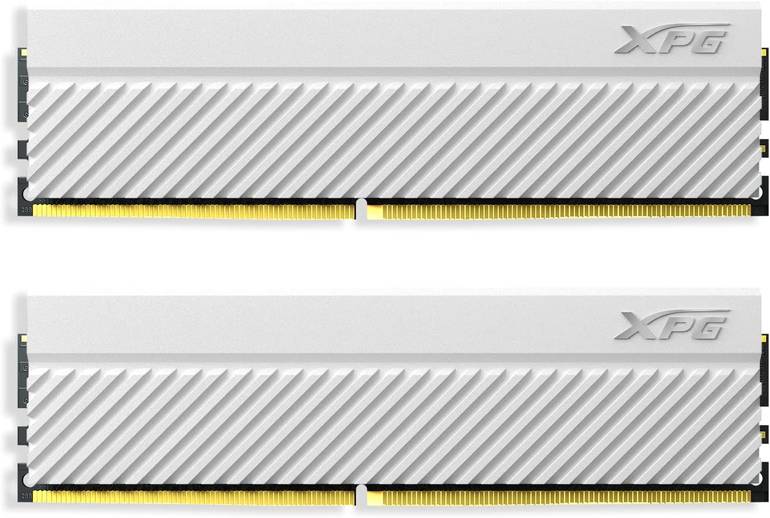 ADATA XPG GAMMİX D45 DDR4 3200MHz 16GB 2x8 white رام اداتا 16 قيقابايت