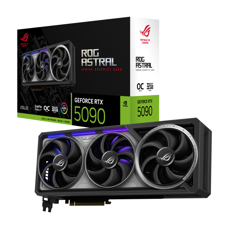 ASUS ROG Astral RTX 5090 32GB  OC كرت شاشة اسوس 5090 32 قيقا