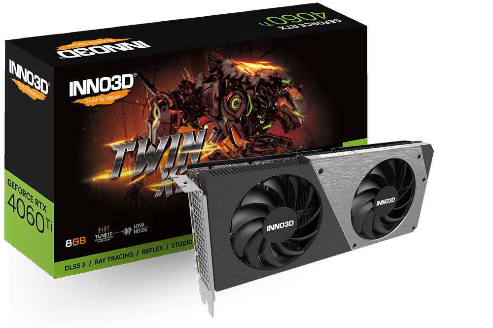 INNO3D RTX 4060 Ti 8GB TWIN X2 كرت شاشة 4060 تي اي مروحتين