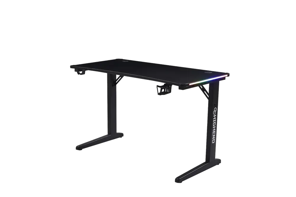 Gaming Desk LC-120 RGB with MOUSE PAD طاولة هاي اند مع ماوس باد 