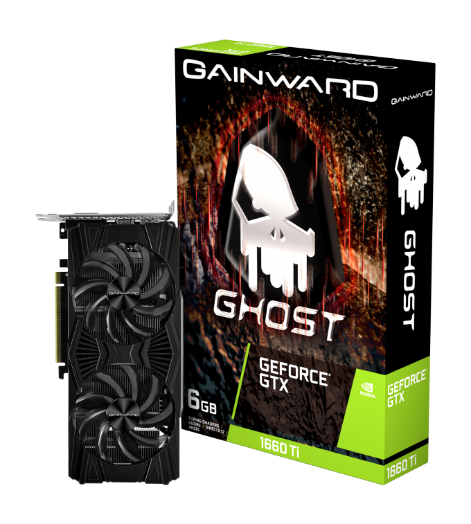 Gainward GTX 1660 Ti 6GB Ghost - كرت شاشة ١٦٦٠ تي اي من شركة قين ورد