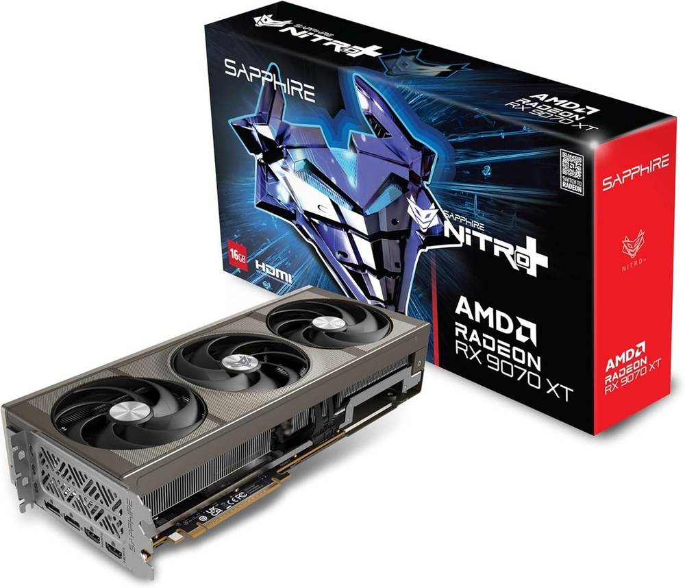 Sapphire NITRO+ AMD Radeon RX 9070 XT 16GB كرت 9070