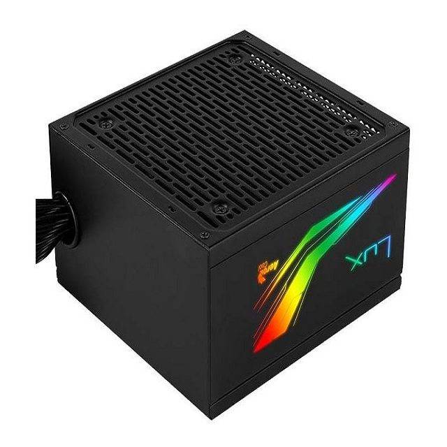 Aerocool P.Supply LUX RGB 750W APFC باور سبلاي  ايرو كول 750 واط ار جي بي