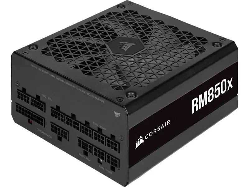 corsair RM850X 850W Power Supply 80plus Gold باور سبلاي كورسير 850 اكس 