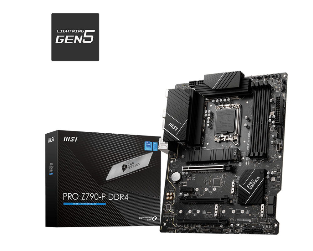 MSI Pro Z790-P DDR4 مذر بورد من ام اس اي  Z790-P برو