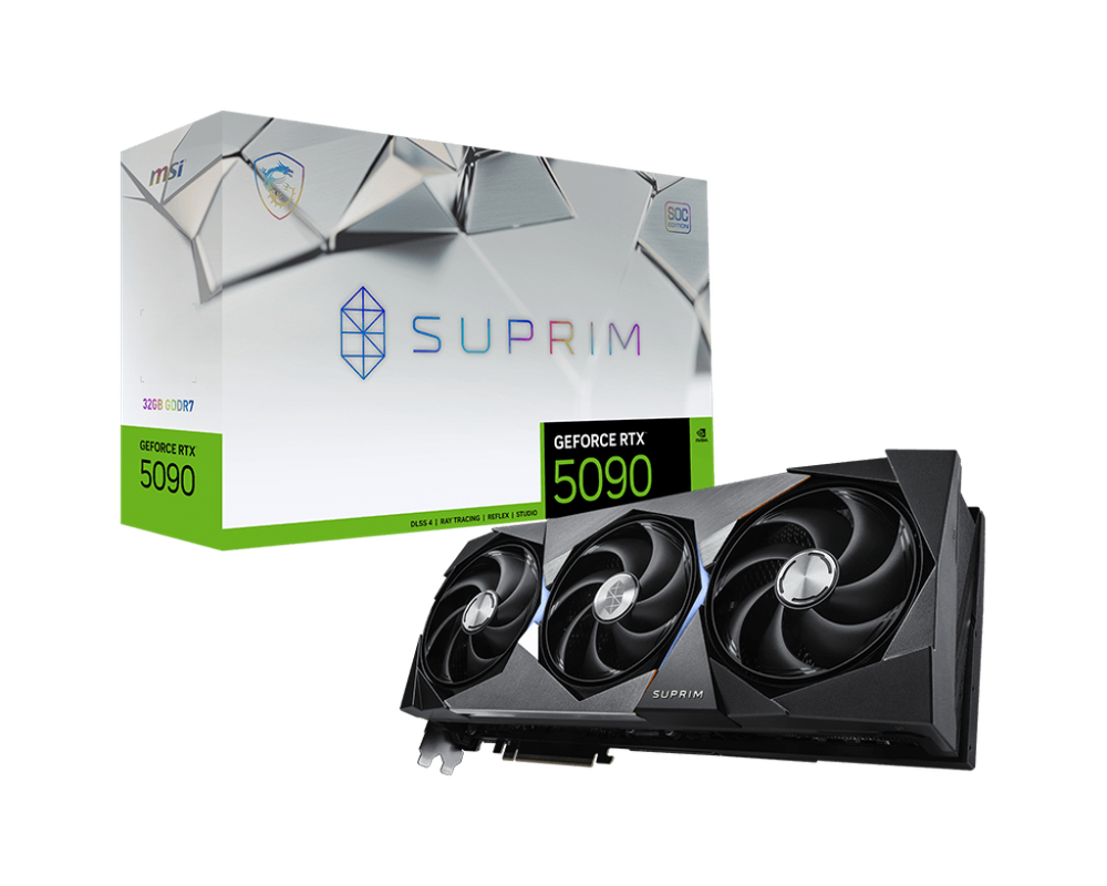 MSI GeForce RTX 5090 SUPRIM SOC 32GB كرت شاشة 5090 سوبريم
