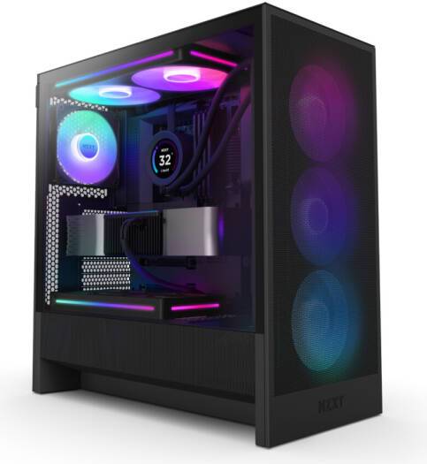 NZXT H5 FLOW RGB (2024) RGB كيس انزد اكستي