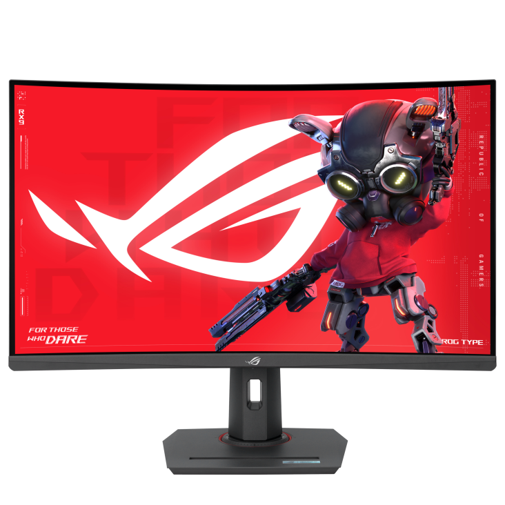  ROG Strix XG32WCS 32-inch Curved Gaming Monitor  شاشة منحنية 180 هرتز