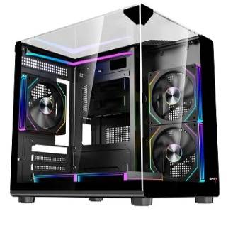 Covid 55 ECO 5ARGB FANS BLACK كيس كوفيد ايكو اسود 