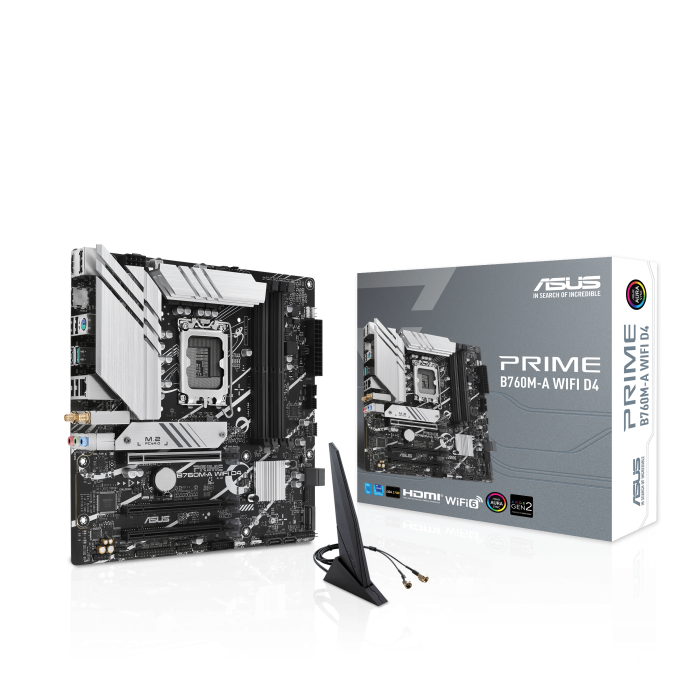 لوحة ام اسوس برايم واي فاي - Asus PRIME B760M-A WIFI D4