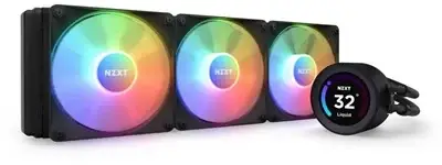 NZXT CPU Cooler Kraken ELITE 360mm RGB AIO BLACK مبرد مائي من انزد اكستي اسود