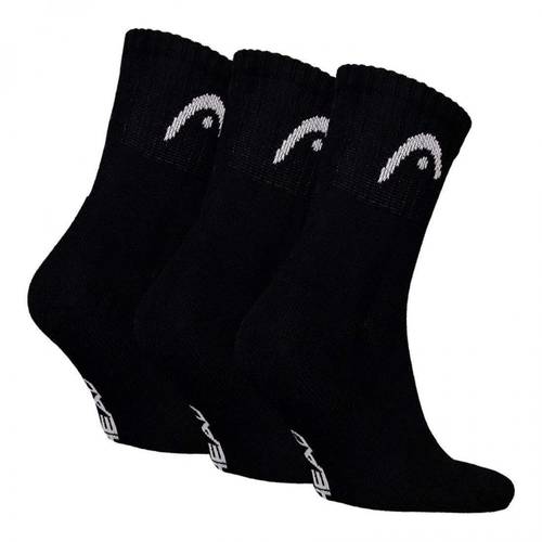Head All Sports Short Crew Black 3 Pairs