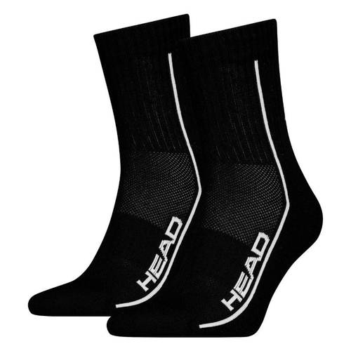Head Performance Short Crew 2 Pairs Black/White