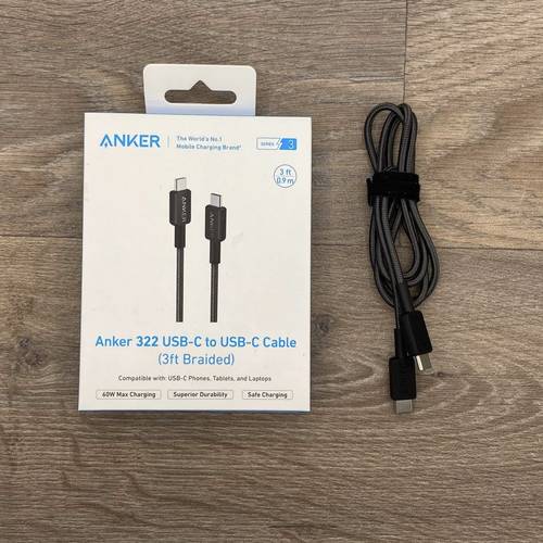 سلك Anker تايب سي الى  تايب سي 