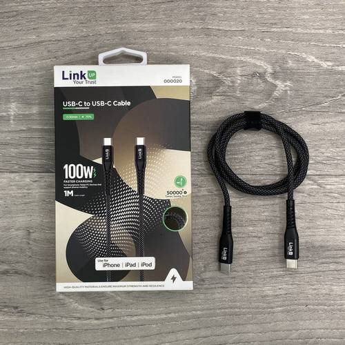 كابل شحن LinkUp، من تايب سي (USB-C) الي تايب سي (USB-C)