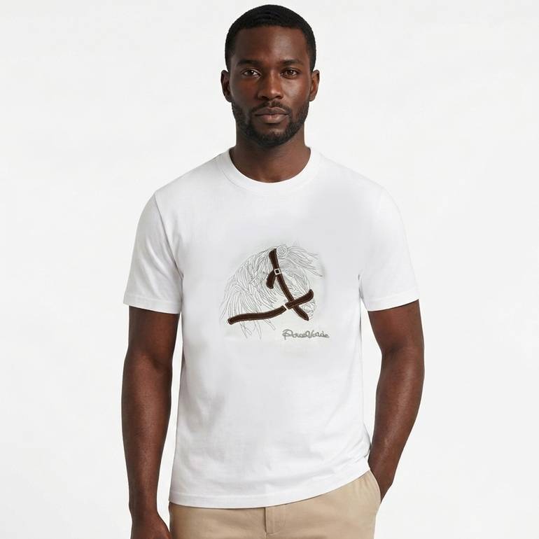 Tshirt Suede horse