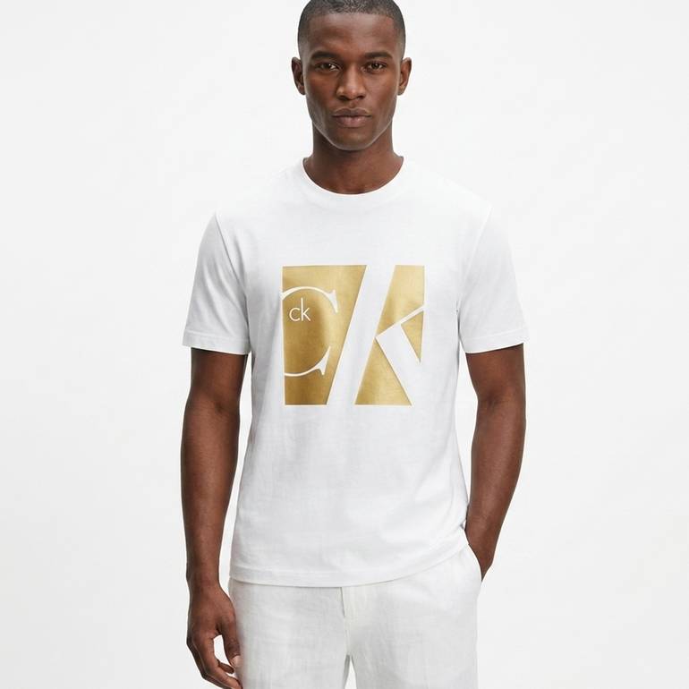 Tshirt Ck Gold