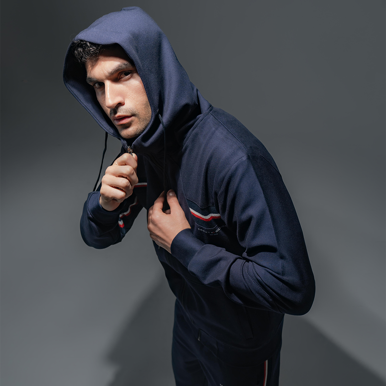 Swetshirt Tommy Line Hoodie