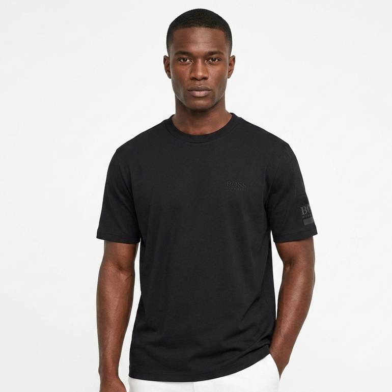 tshirt black boss