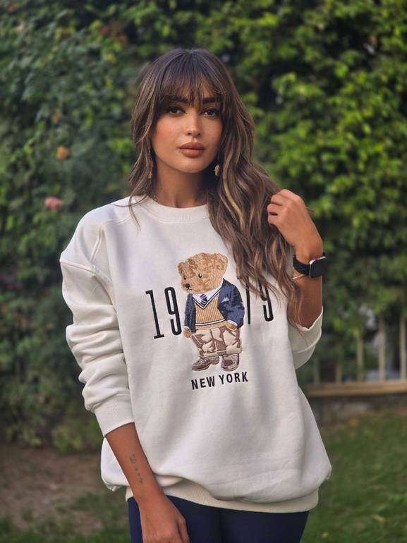 Teddy Fleeced Sweater 