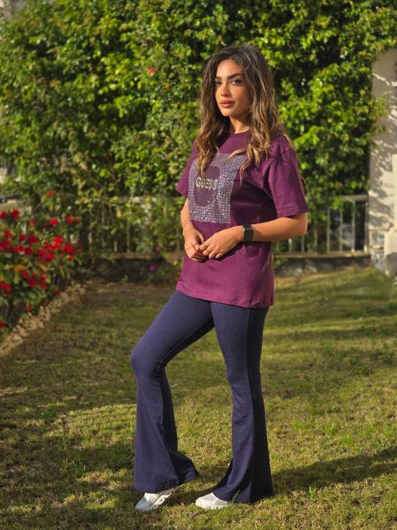 Body shaper flare pants 
