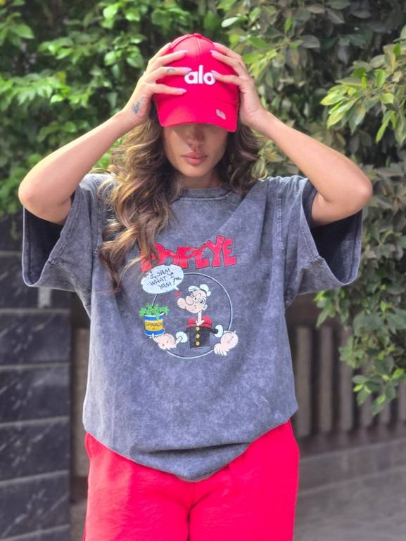 Red Alo cap