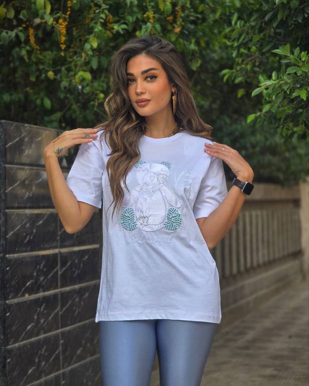Teddy pearl tshirt