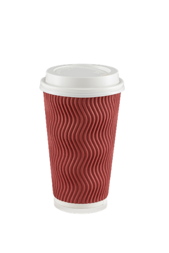 16oz - Double Paper Cups (wavy)