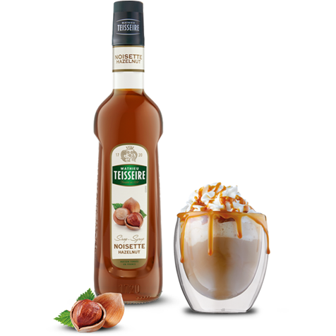 Concentrated hazelnut flavor 1 liter