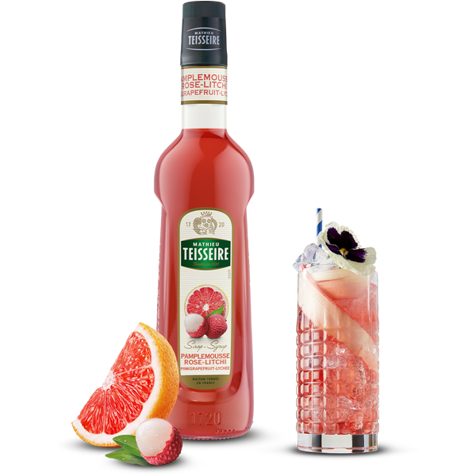 Concentrated grapefruit and lychee flavor 700ml