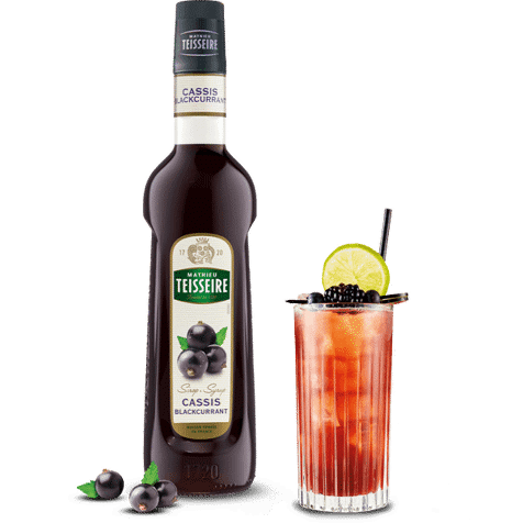 Concentrated black currant flavor 1 liter