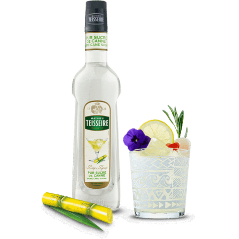 Concentrated cane sugar flavor 1 liter