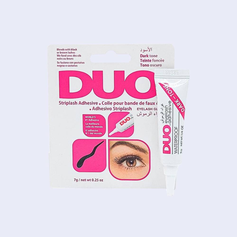 غراء لاصق للرموش الاسود الغلاف الوردي "DUO Striplash Adhesive