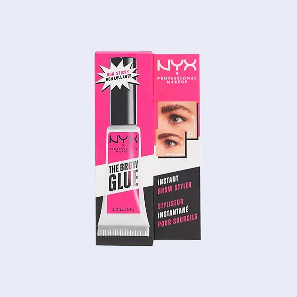 جل حواجب مصمم لتصفيف وتثبيت الحواجب في مكانها NYX Professional Makeup The Brow Glue