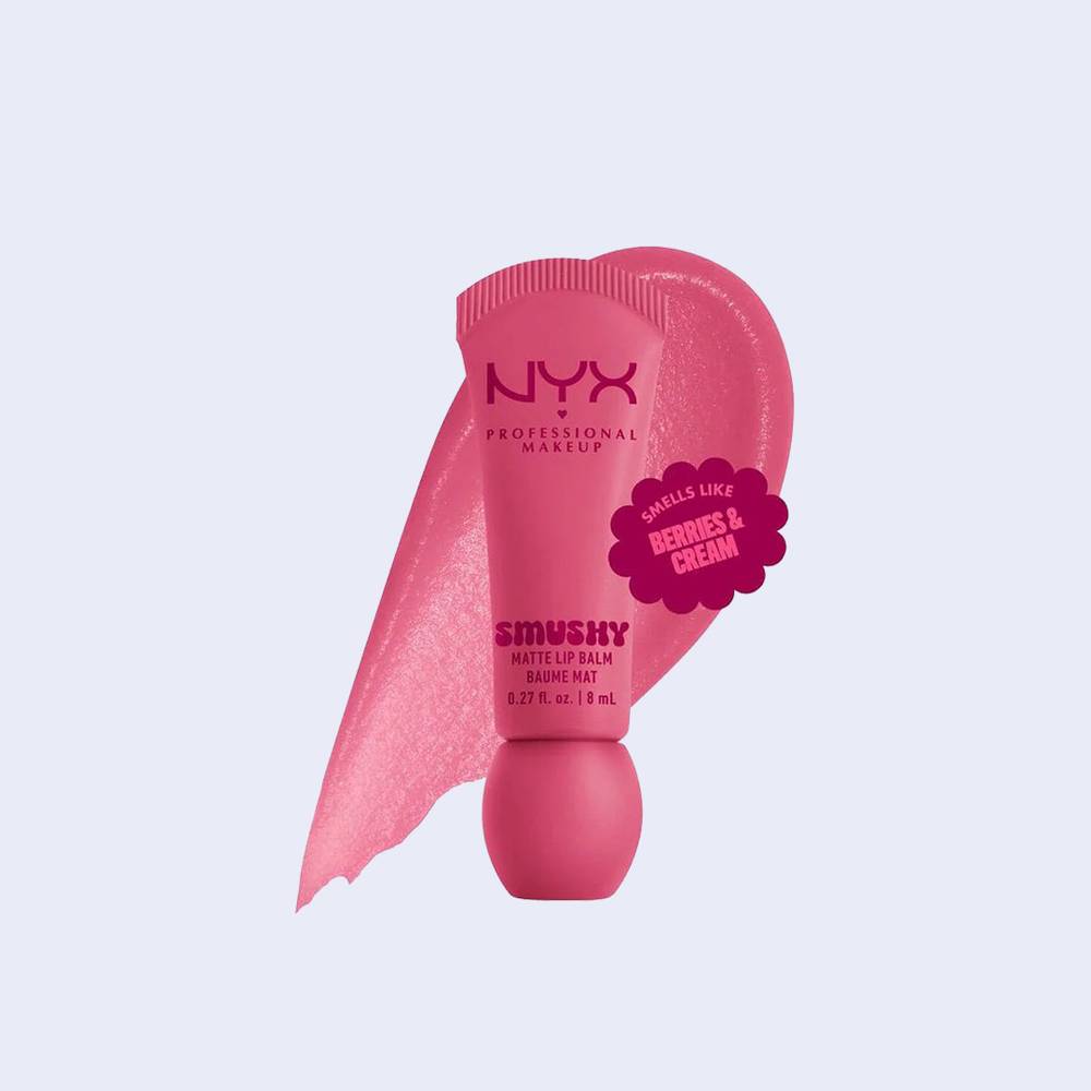 مرطب شفايف برائحة العنب من NYX Smushy Berries &amp; Cream