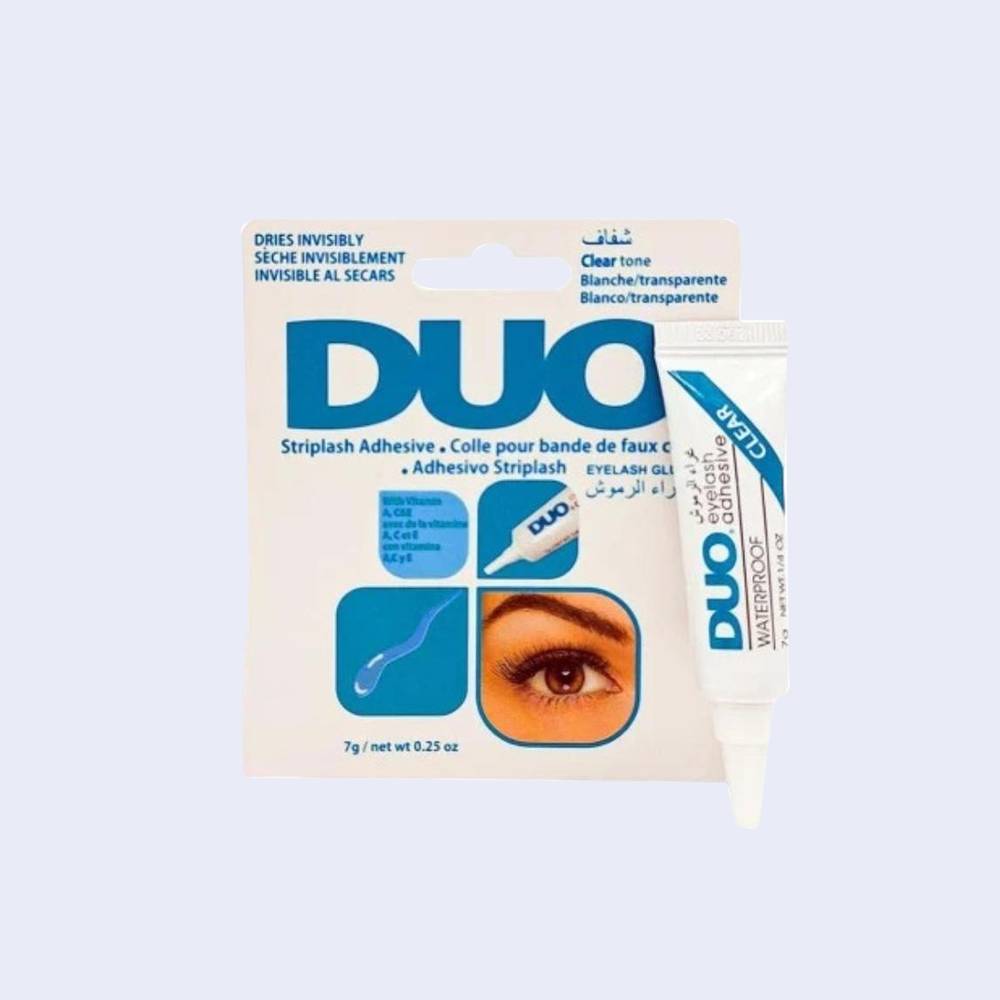 غراء لاصق للرموش شفاف سماوي "DUO Striplash Adhesive