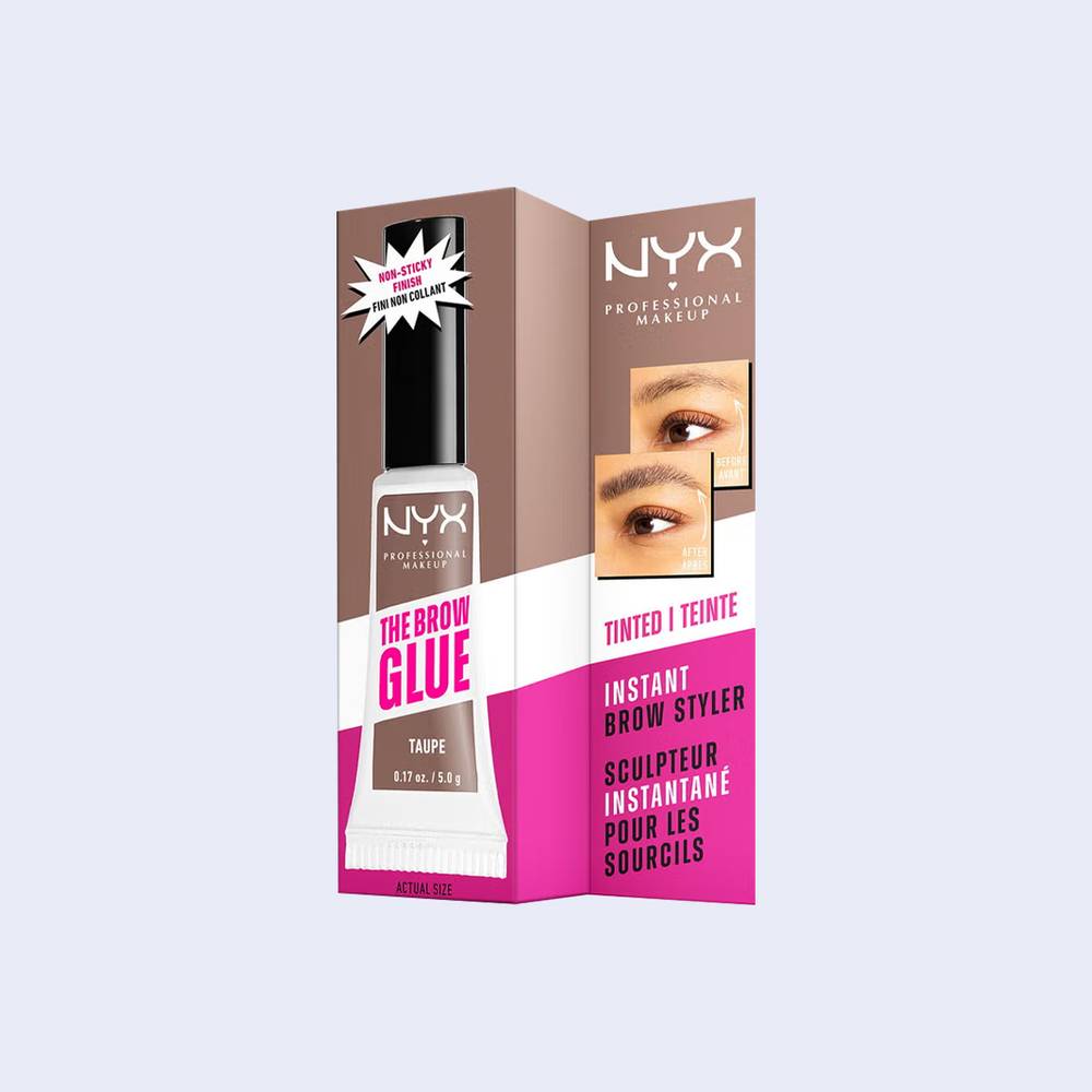 جل حواجب مصمم لتصفيف وتثبيت الحواجب في مكانها NYX Professional Makeup The Brow Glue