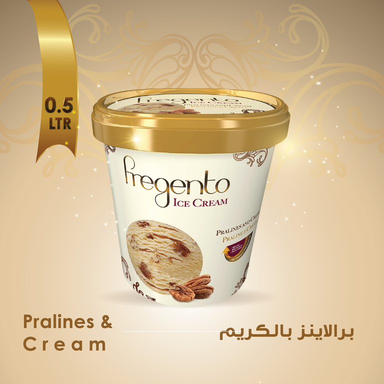 فرجينتو برالاينز بالكريم 1-FRG-Pralines &amp; Cream 1Pc -500 ML