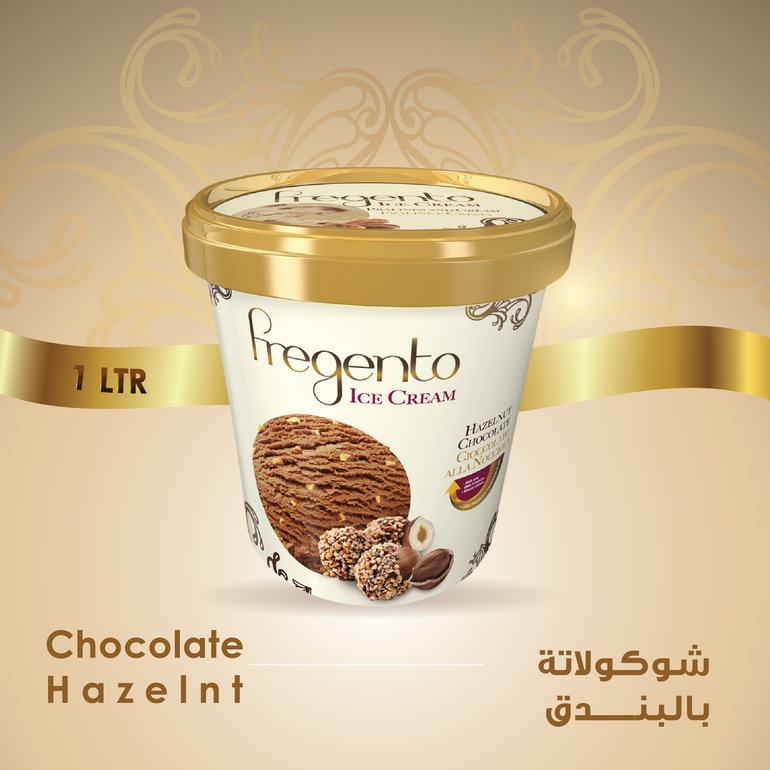 فرجينتو شوكولاتة بالبندق 1-FRG-Chocolate Hazelnut 1Pc -One L