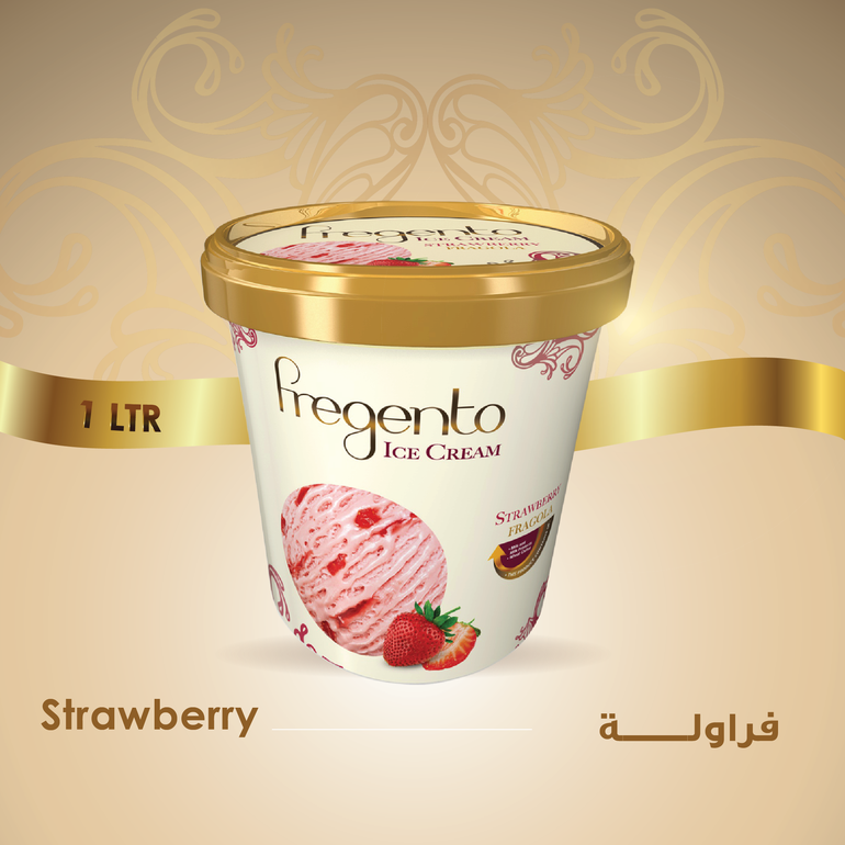 فرجينتو فراولة 1-FRG-Strawberry 1Pc -One L