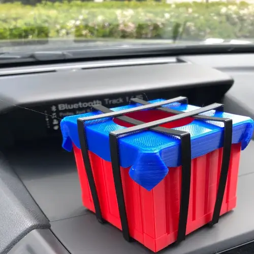 PUBG Inspired Battle Royal Airdrop Crate / Supply Drop and Helmet | 3D Printed |