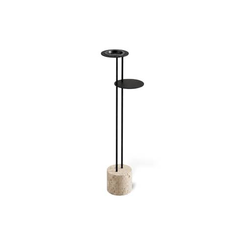 TM Travertine Incense Stand