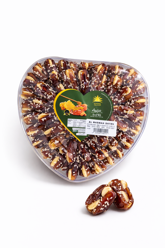 تمر صفرية باللوز(800GR)