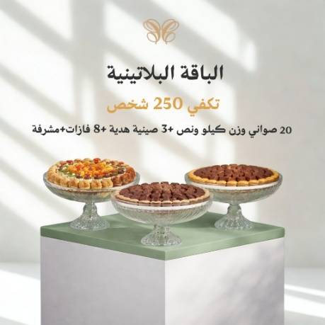 الباقة البلاتينية(23 صينية)