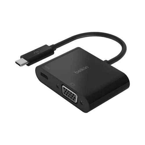 بيلكن - وصلة بروجكتر USB-C إلى VGA ومحول الشحن
