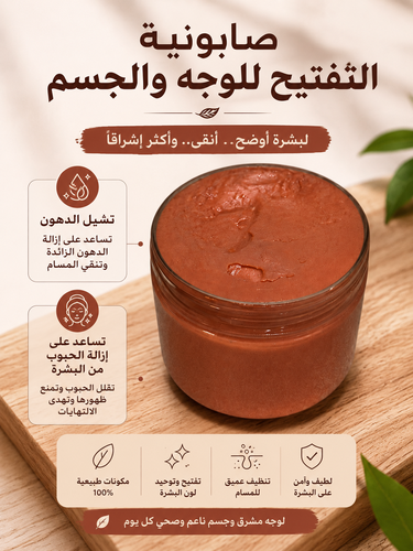 صابونية التفتيح للوجه والجسم