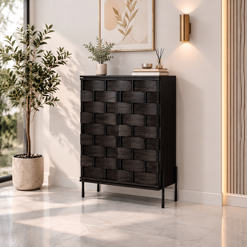 دولاب جزمه ماليزي 2باب SC301 WALNUT