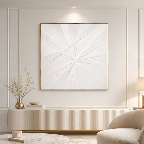 لوحات جدارية اطار ذهبي 100*100 SHW-420